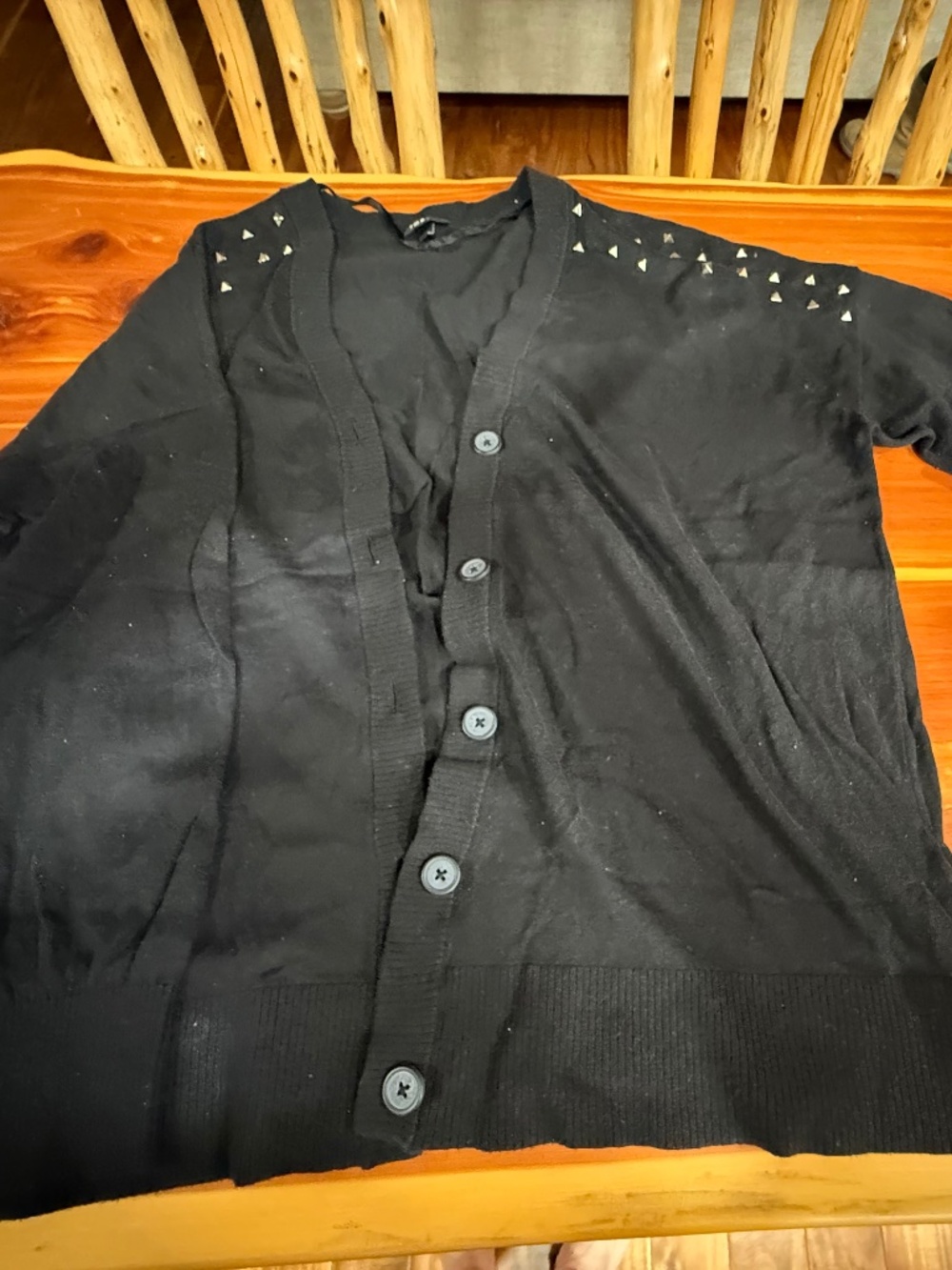 Torrid studded button cardigan long sleeve sweater